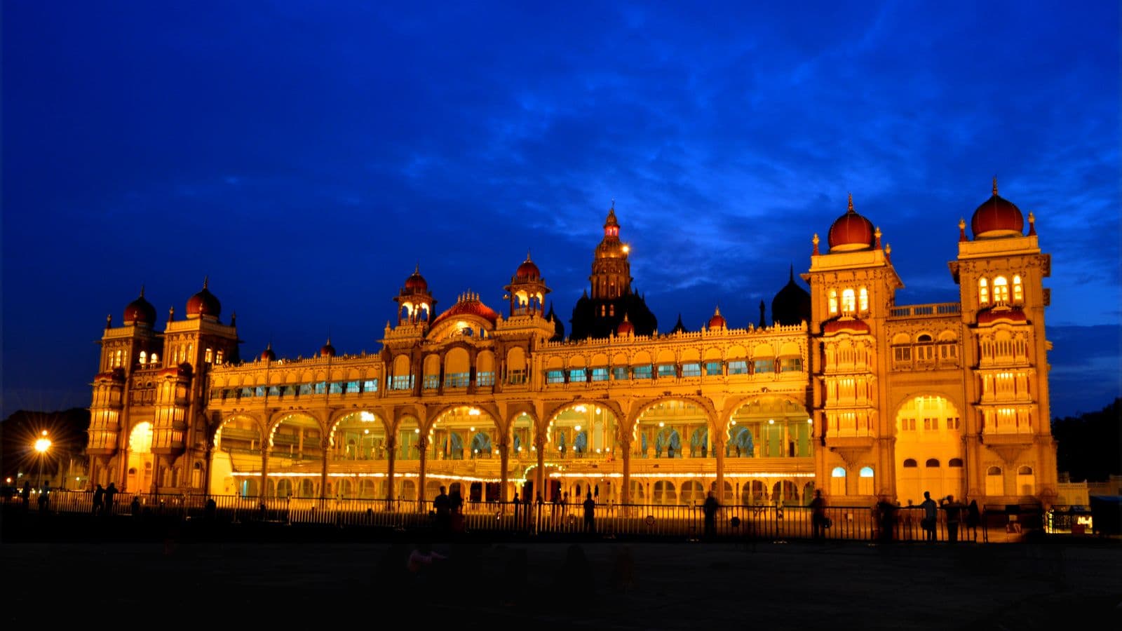 Mysore Palace, the main destination on a Bangalore to Mysore cab trip