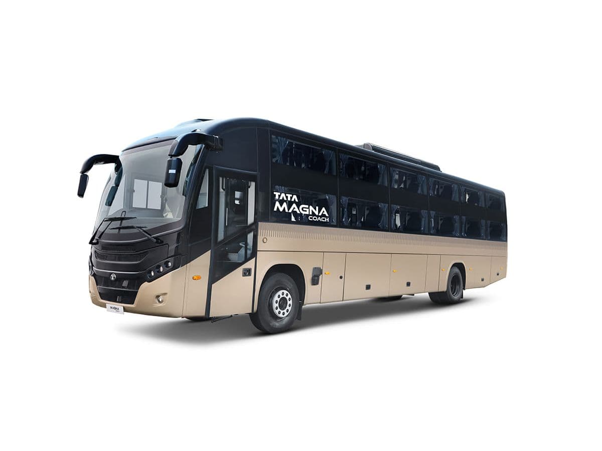 40-seater luxury AC coach for large group travel
