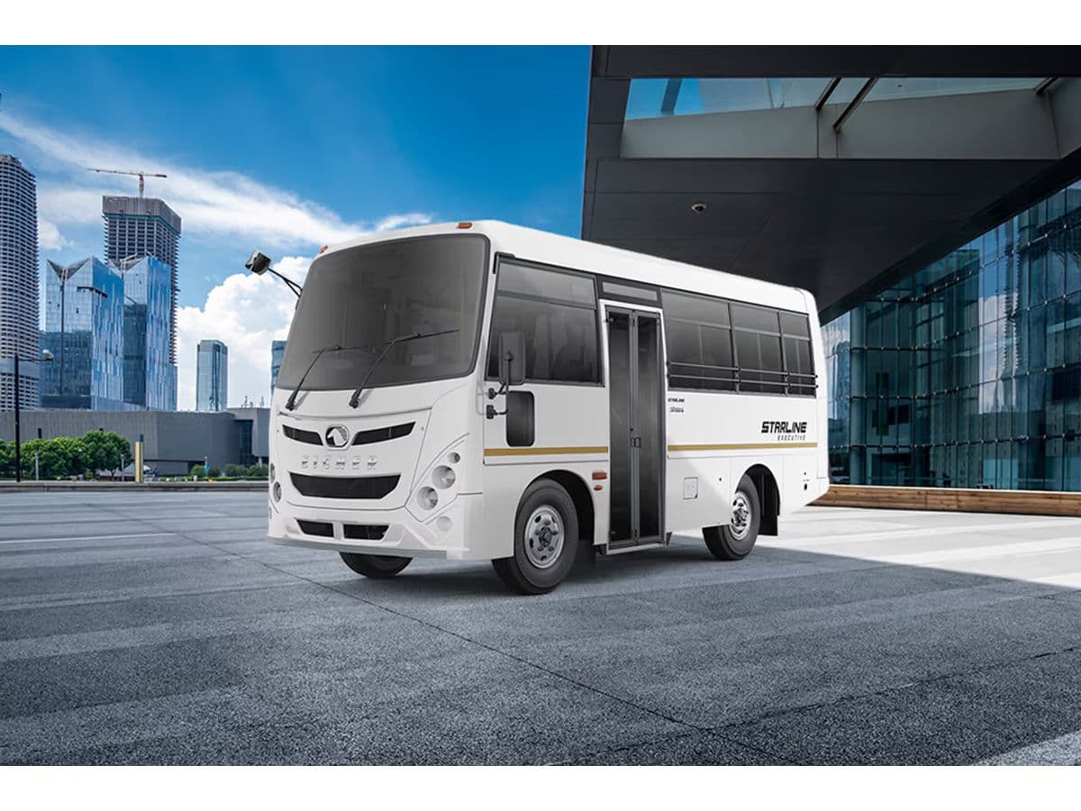 21-seater AC mini coach for group and event transport