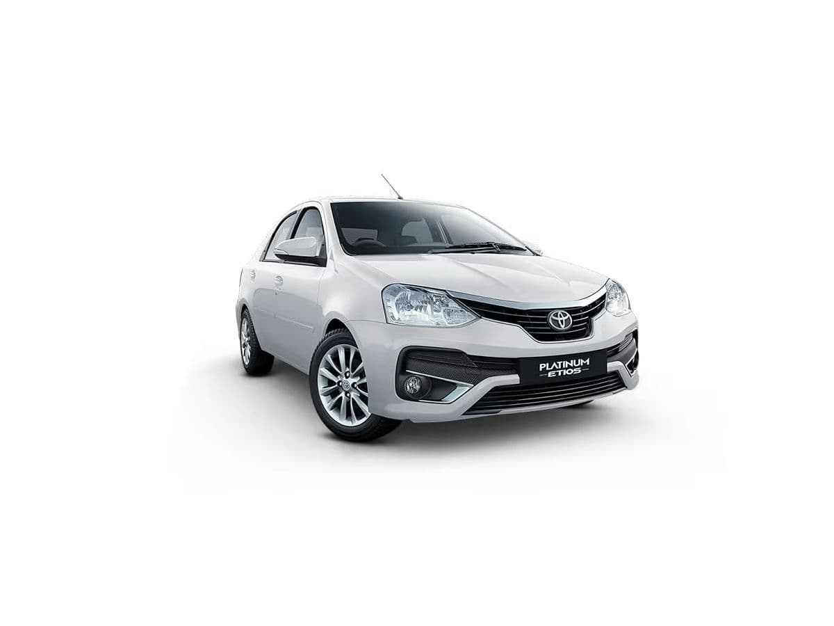 Toyota Etios sedan from the Amma Tours fleet